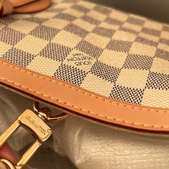 Hampstead damier azur MM tote - Picture 9 of 16